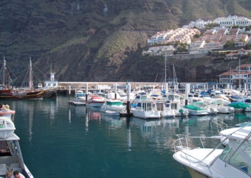 View over the marina