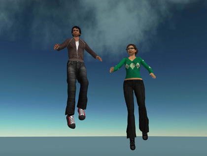 Flying is Normal in Second Life