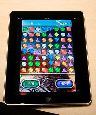 Bejeweled on the Ipad is the number one reason that IPADs sell in millions