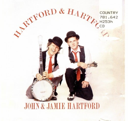 Album with John Hartford and his son.