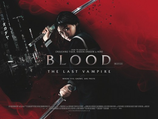Film review of Blood The Last Vampire.  