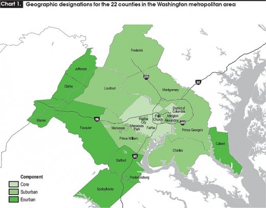 For Perspective - the large Washington DC market area, containing McClean and Tysons Corner.