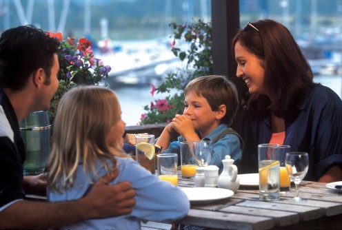 Let the  Kids Eat For App help you find a dining experience that will put a smile on everyone's face.