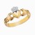 Gold Claddaugh Ring