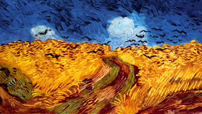 Wheatfield with Crows, c.1890 - photo courtesy of art.com