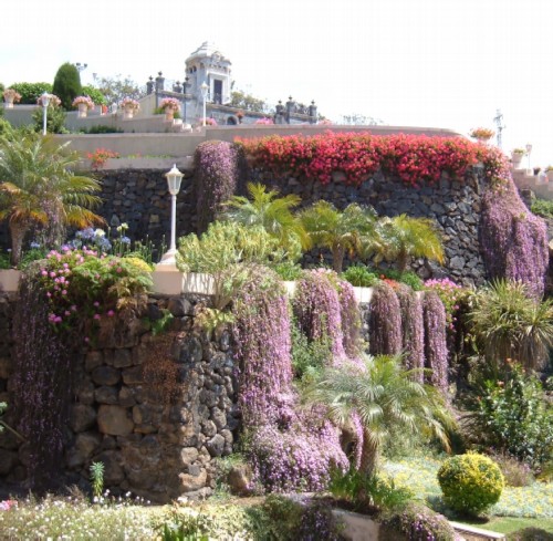 Masonic gardens in La Orotava