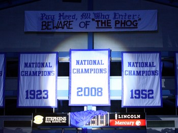 Might a fourth NCAA Title banner be hanging from the rafters soon? 