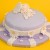 A round layer cake is easily turned into an Easter bonnet with icing or fondant. image:istock; licensed A round layer cake is easily turned into an Easter bonnet with icing or fondant. image:istock; licensed