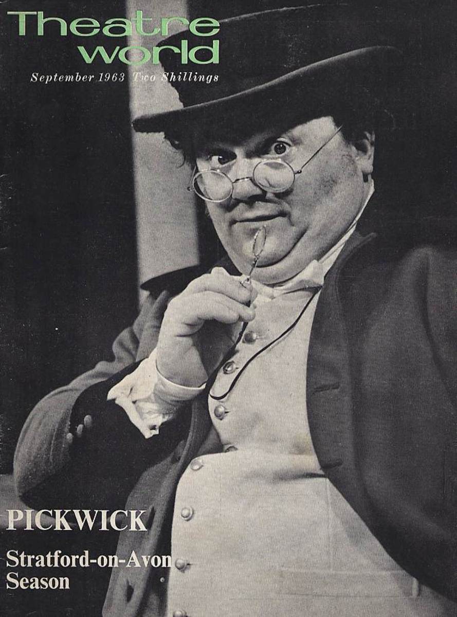 On the stage as Pickwick