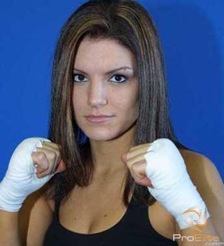 Carano started her career in Muay Thai.