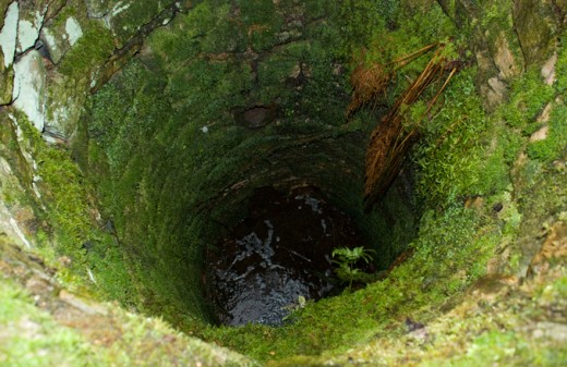 Dry well fills up