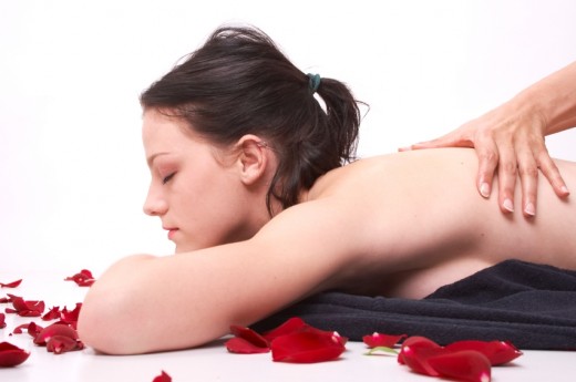 Aroma massage girl