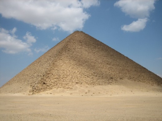 The Red Pyramid at Dashur