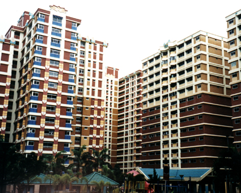 Singapore HDB flats