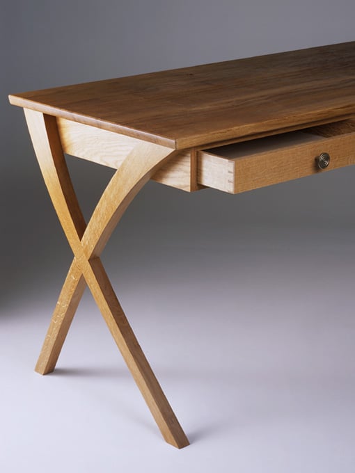 Humby oak desk