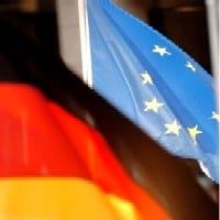 Flag of Germany and the European Union