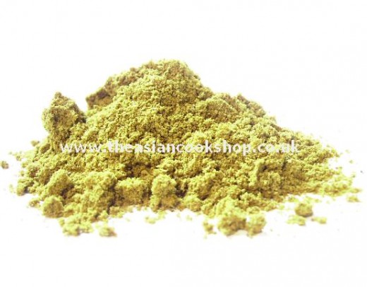 Yellow mustard powder