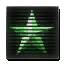 Green star that moves(emblem).