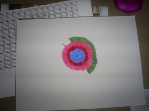 Add the next several colors.