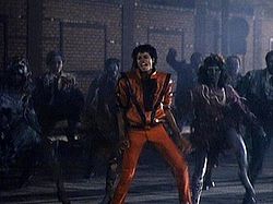 Image from the Thriller Video