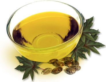 Castor oil to treat constipation