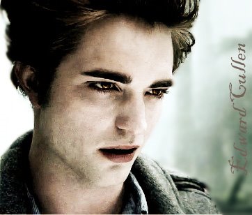 Edward Cullen played by Robert Pattinson