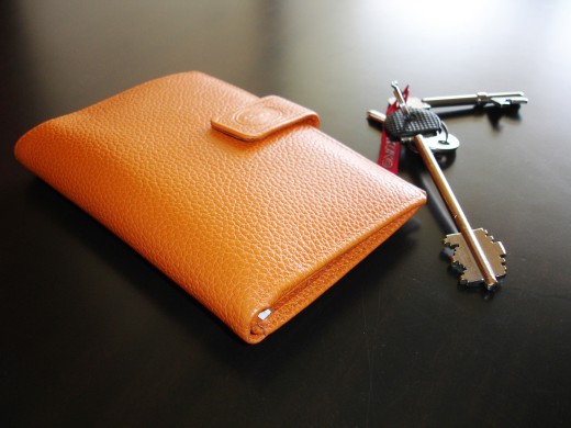 Flat wallets are convenient to slip into your pocket or purse, backpack or briefcase!