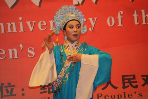 Traditional Chinese performer