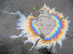 Oil Spill on Water (Flickr)