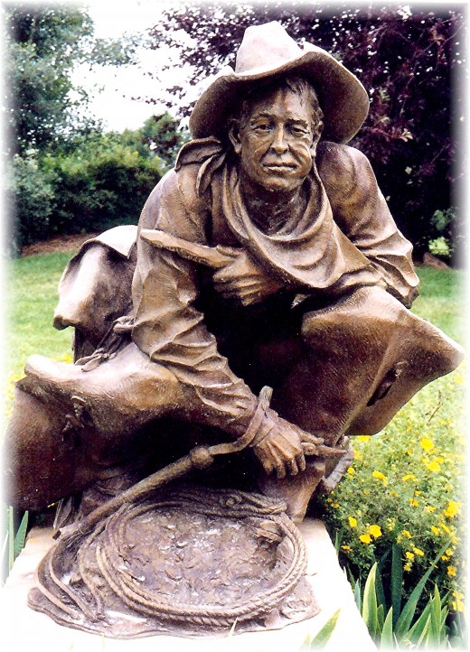 Pictures in Loveland, Colorado Park Bronze Sculpture and Art Lover's