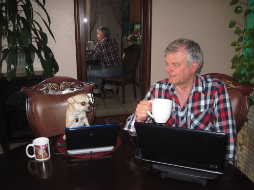My assistant, Chika, and I trying to write and publish 30 Hubs in 30 Days 