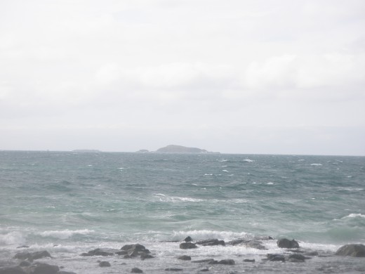 The Gaze Island. Your Father was shipwrecked there.