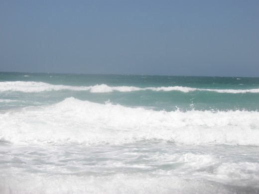The crushing waves of your unseen past. You struggle...