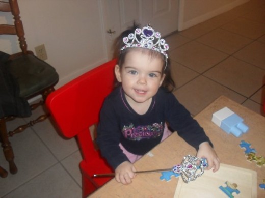 Alexis Noelle Thomas on her birthday December 5, 2009