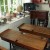 Not all Victorian era writing desks were fancy. Not all Victorian era writing desks were fancy.