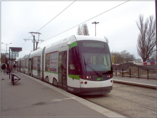 One of Nantes trams