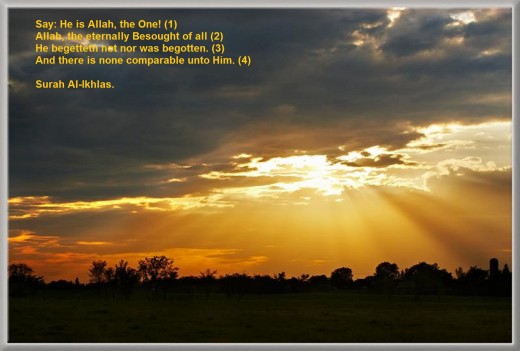 In the name of Allah, Most Gracious, most Merciful...