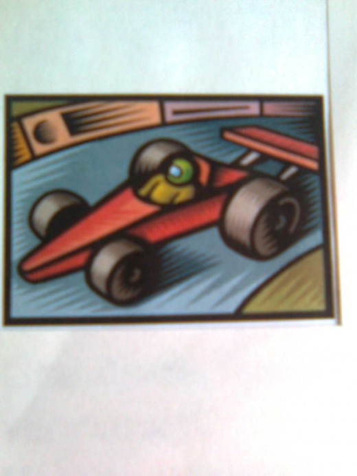 race car