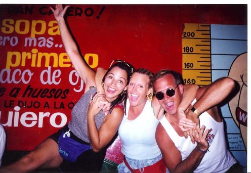 Let the fun never end! One of many excursions to Mexico. Wife in middle, with good friend of familiy to the far left
