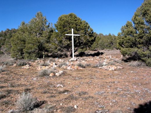 A small Pioneer Graveyard from the 1800's in Doble, Big Bear California. Also the site of a fine hidden geocache.
