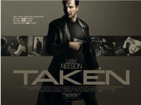 Taken - Starring Liam Neeson.    A movie review of this action thriller.