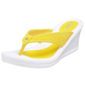 Great Wedge Thong Sandals From Skechers