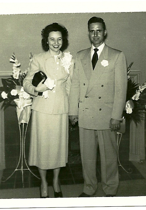 Mom On Her Wedding Day