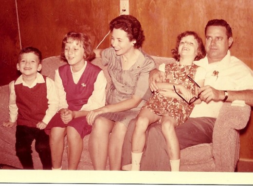 Our Whole Family Together. A Rare Occurance. 