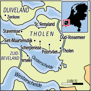 Location of Oud Vossemeer - Netherlands