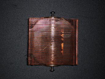 Copper Heat-sync Removed from a Pentium  II CPU