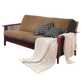 Brushed cotton twill futon slipcover