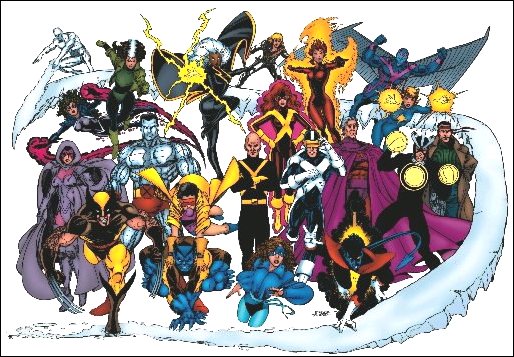 The X-Men, circa 1980s