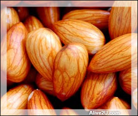 5 almonds soaked overnight and eaten in morning help headaches