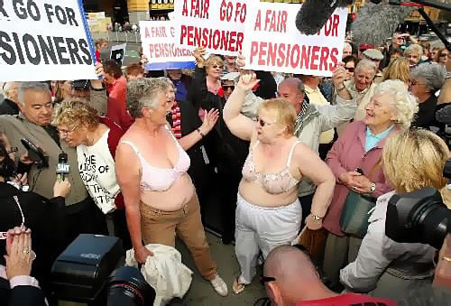 In recent years elderly citizens have been fighting for a decent living